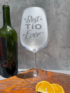 Best Abuelo Ever Storsint Wine Glass
