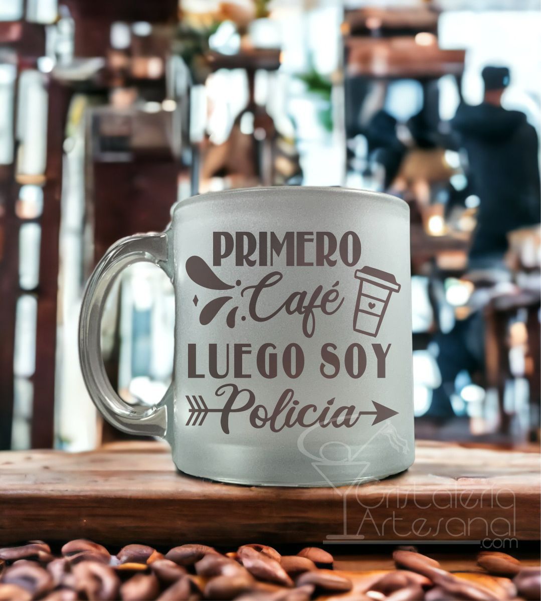 Primero Café Luego Policía Coffee Mug