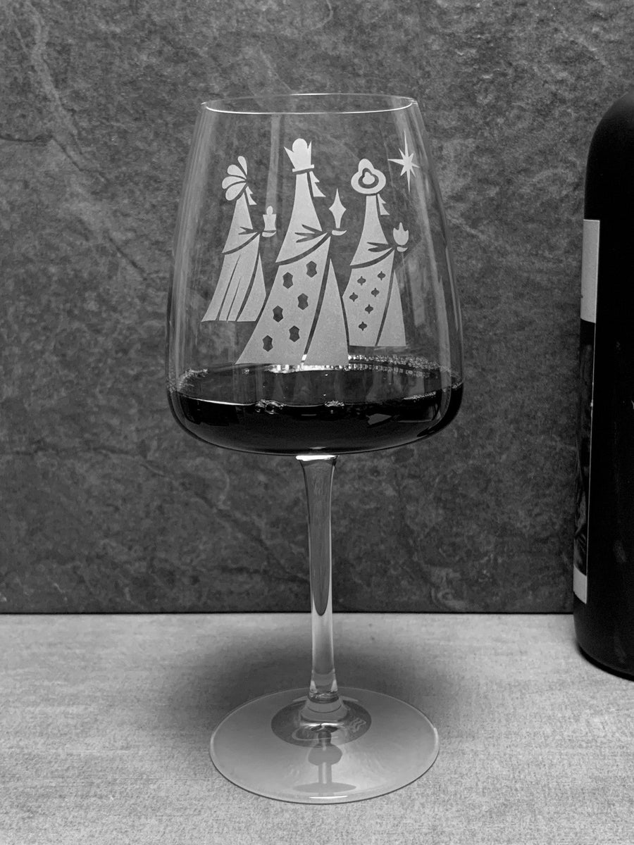 Dyrgrip Wine Glass Reyes Magos – Cristalería Artesanal