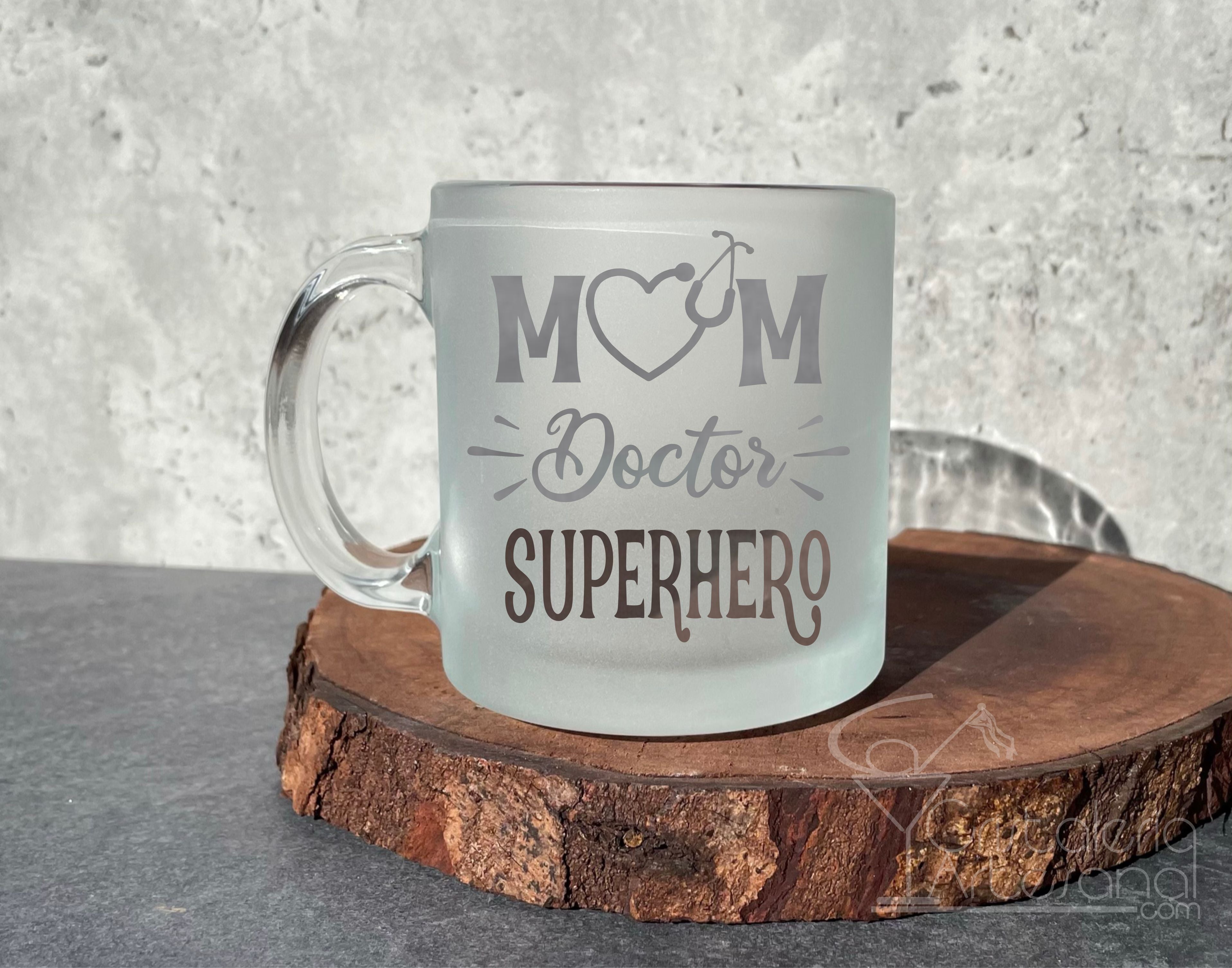 MOM DOCTOR SUPERHERO Coffee Mug