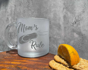 Mom's Rule Chancleta Coffee Mug